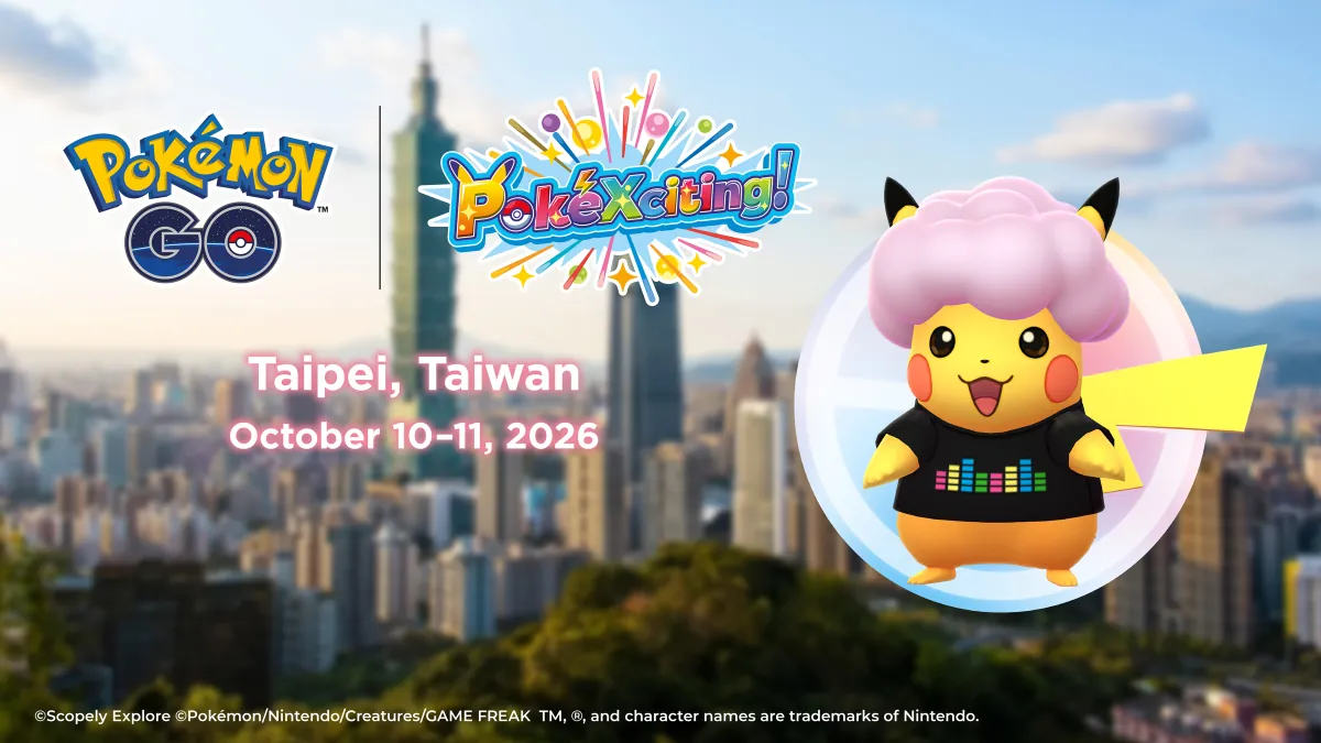 PokéXciting! in 台北 活動主視覺